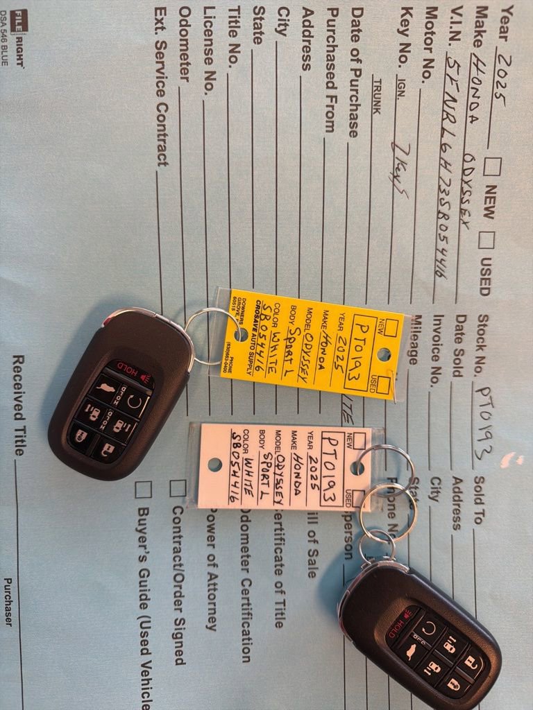 Used 2025 Honda Odyssey Sport-L image 33