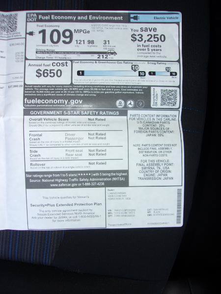 Used 2023 Nissan Leaf SV Plus FWD image 25