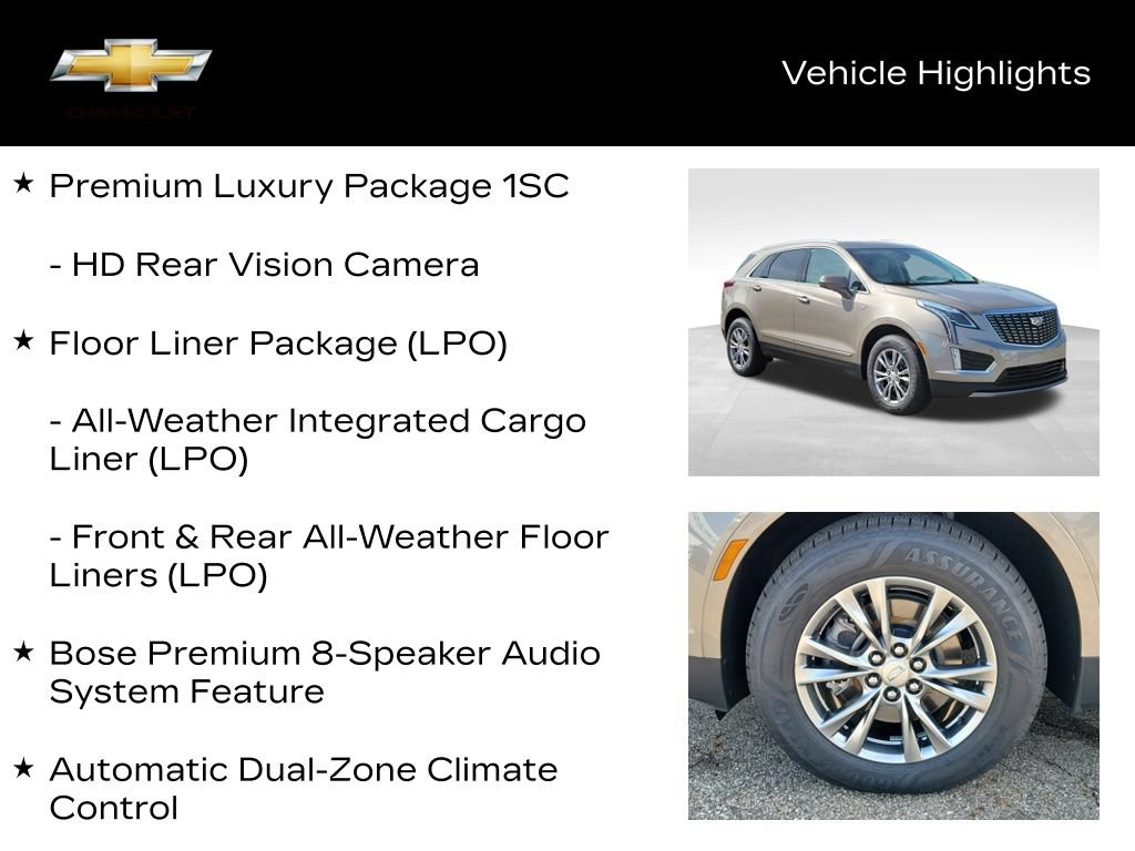 Used 2022 Cadillac XT5 Premium Luxury w/ LPO, Floor Liner Package FWD image 19