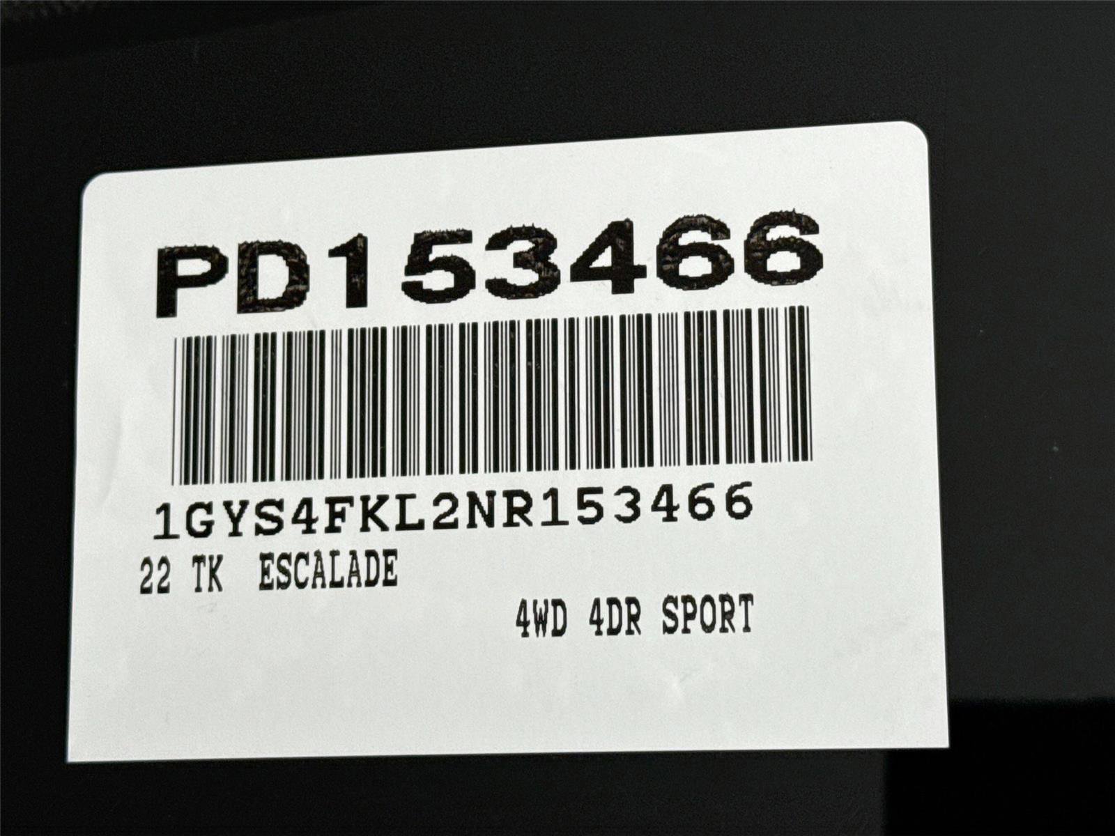 Used 2022 Cadillac Escalade Sport w/ Touring Package image 50