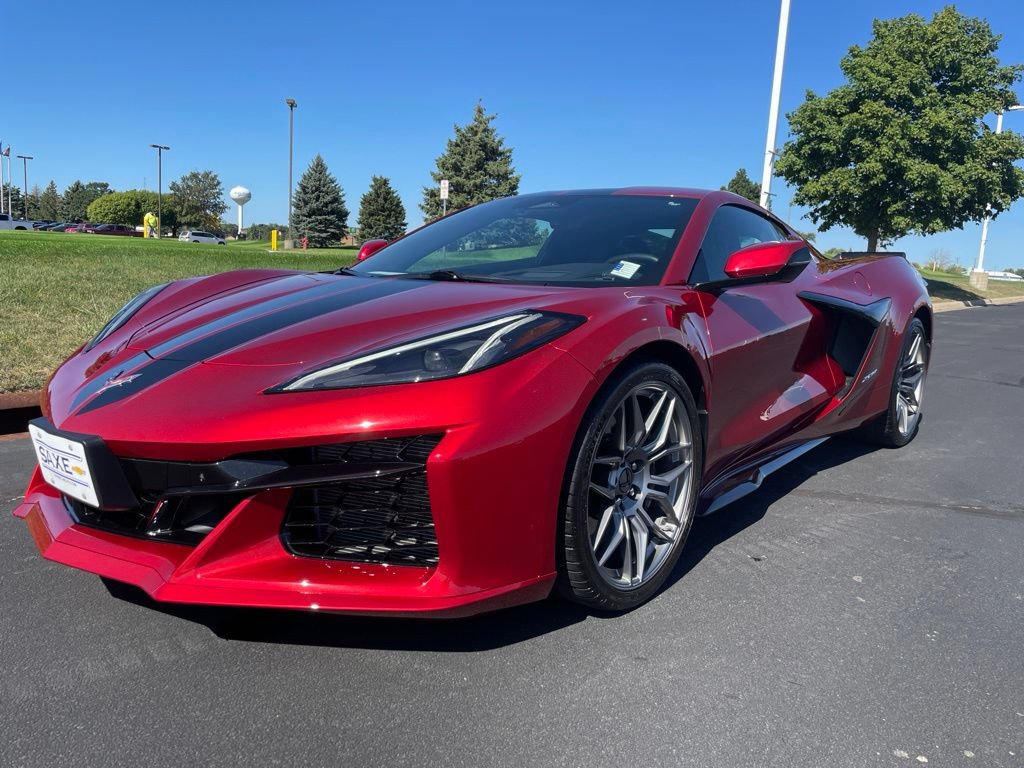 Used 2025 Chevrolet Corvette Z06 w/ Chrome Exterior Badge Package