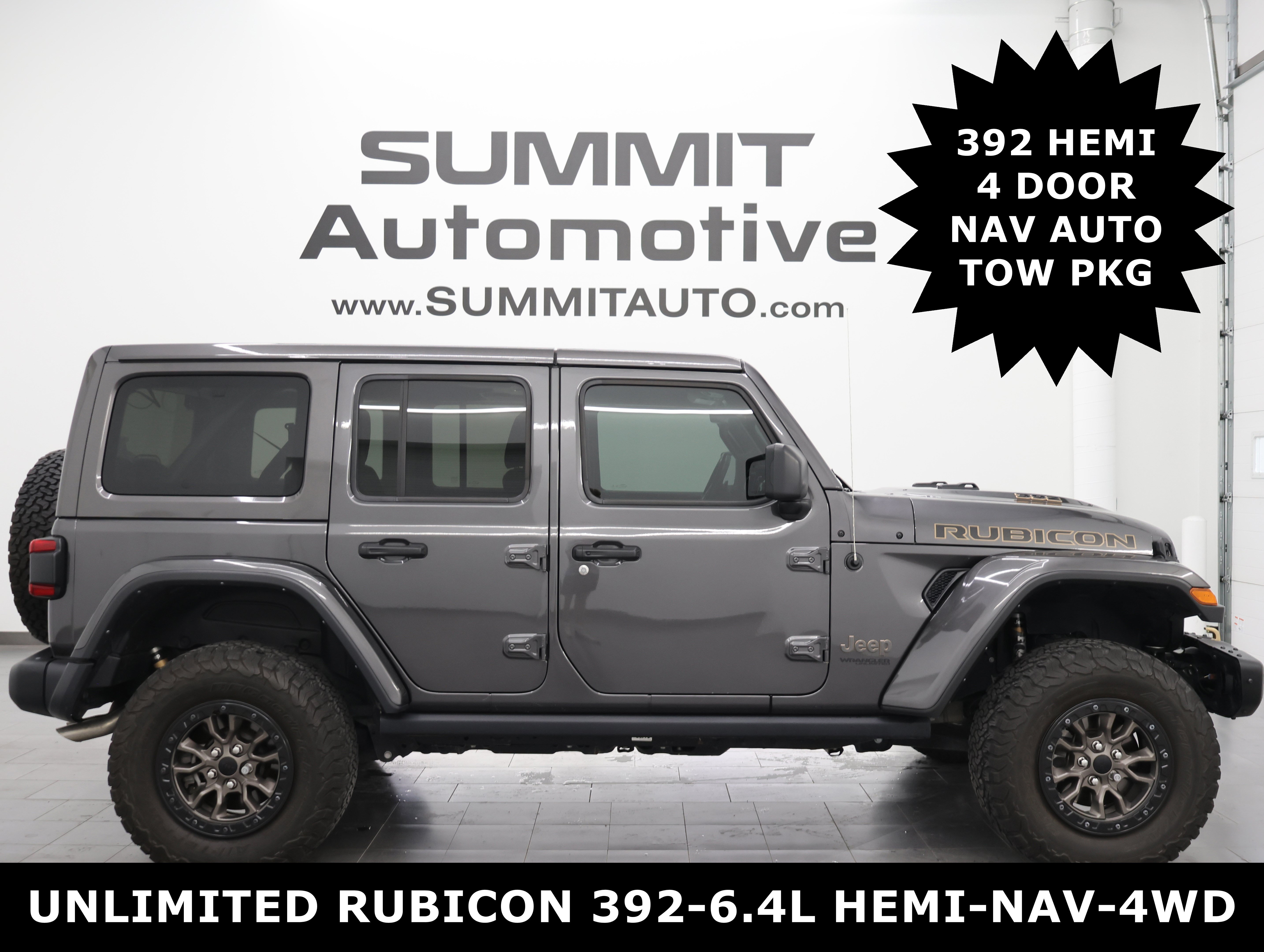 Used 2021 Jeep Wrangler Unlimited Rubicon w/ Trailer Tow Package
