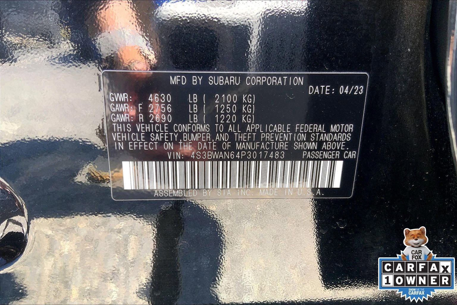 Certified 2023 Subaru Legacy Limited AWD/4WD image 33