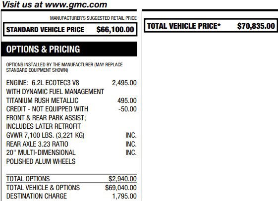Certified 2022 GMC Sierra 1500 Denali AWD/4WD image 2