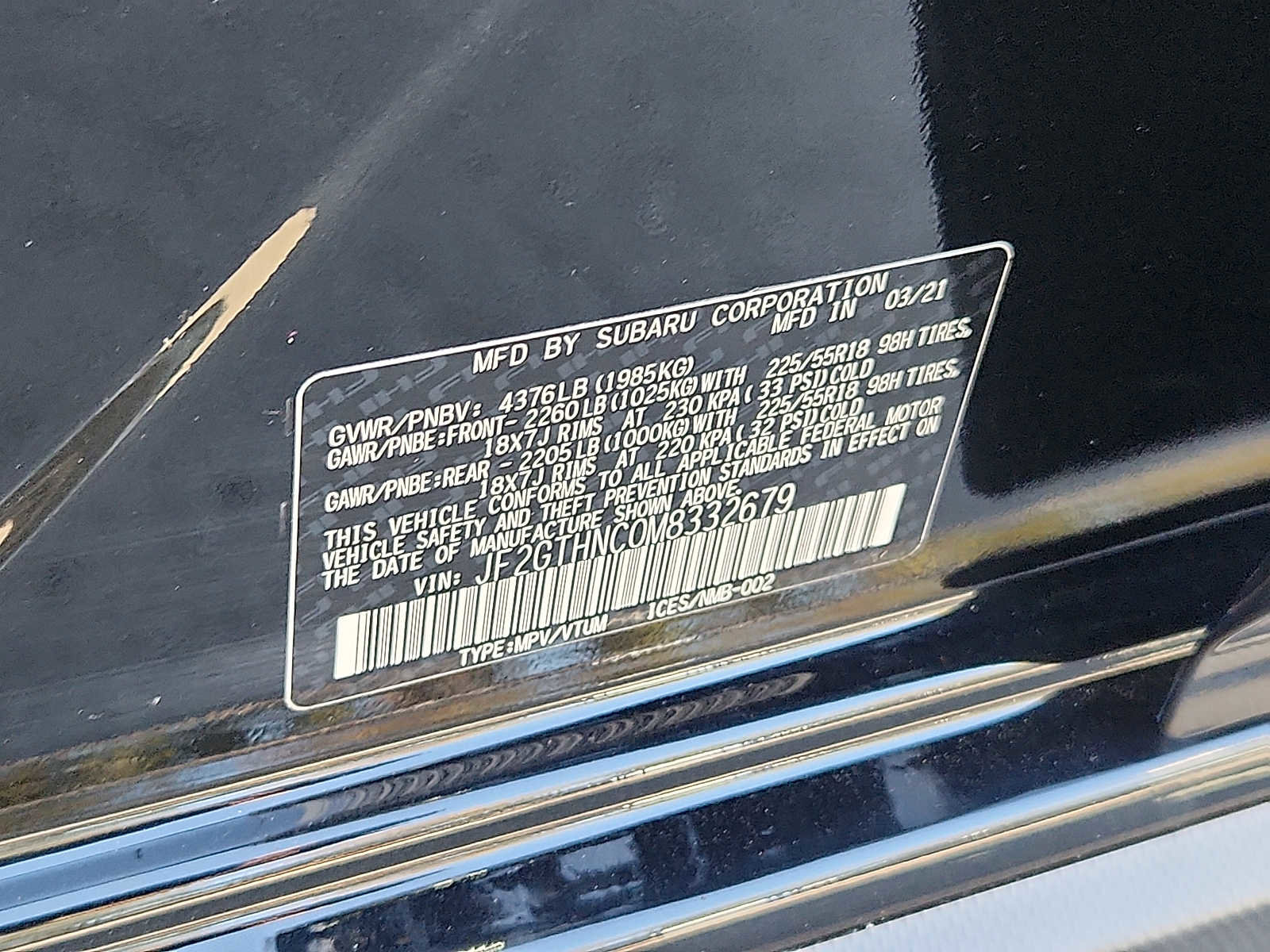 Used 2021 Subaru Crosstrek 2.5i Limited w/ Moonroof Package 2 image 27