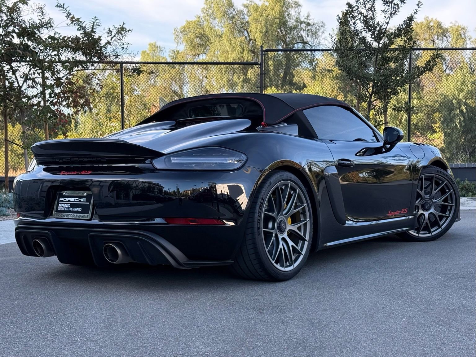 Certified 2024 Porsche 718 Boxster Spyder RS image 7