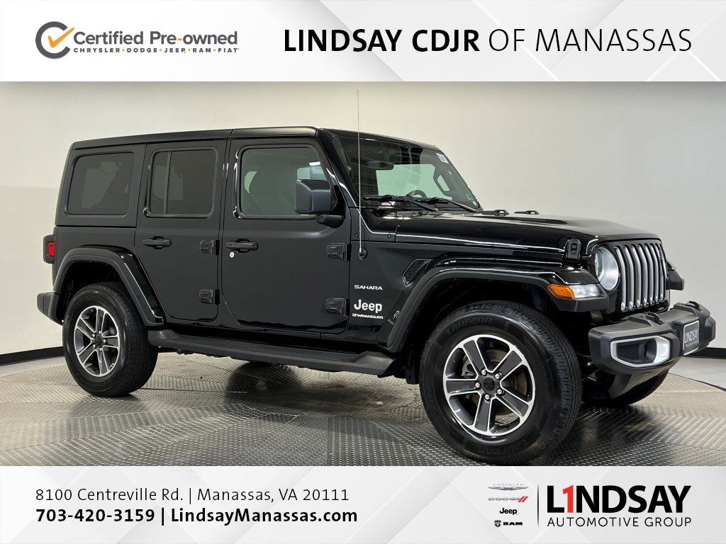 Certified 2023 Jeep Wrangler Sahara