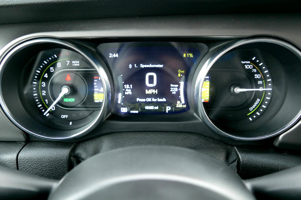 Used 2021 Jeep Wrangler Unlimited Rubicon 4xe w/ Cold Weather Group image 13