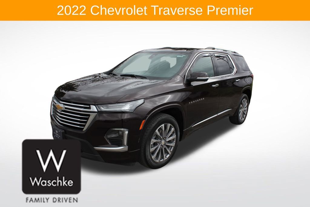Used 2022 Chevrolet Traverse Premier w/ LPO, Floor Liner Package AWD/4WD image 3