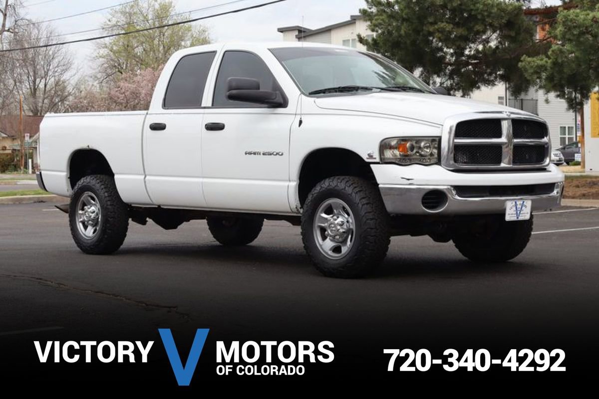 Used 2003 Dodge Ram 2500 Truck 4x4 Quad Cab image 1
