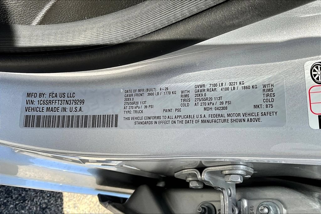 New 2026 RAM 1500 Big Horn w/ Night Edition AWD/4WD image 14