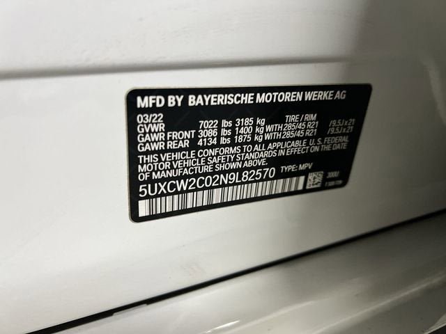 Used 2022 BMW X7 xDrive40i w/ Premium Package AWD/4WD image 35