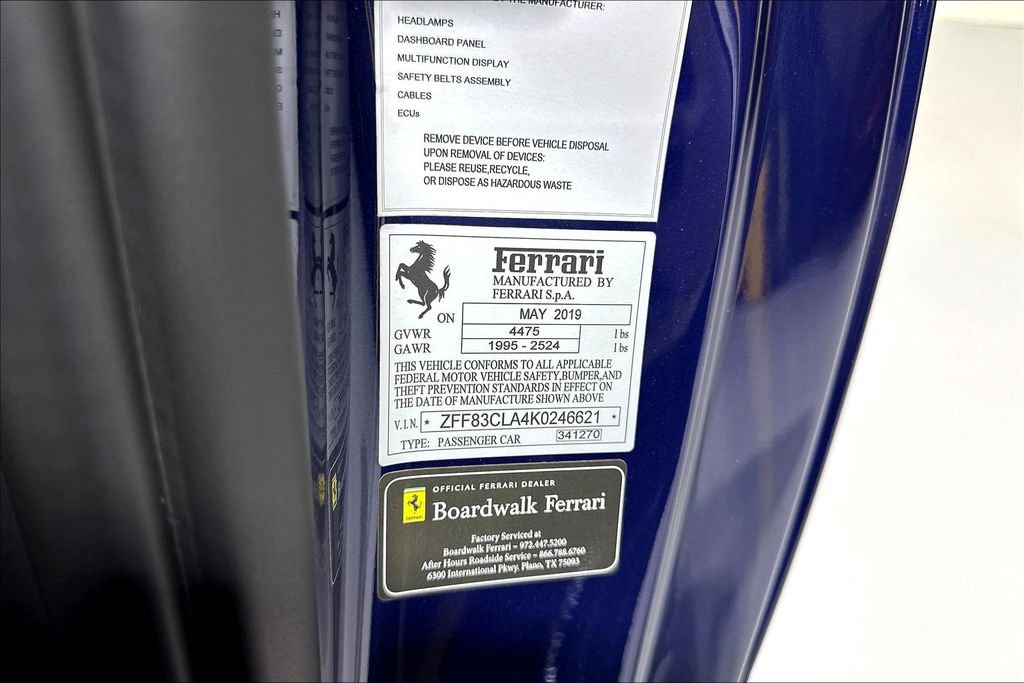 Used 2019 Ferrari 812 Superfast RWD image 17