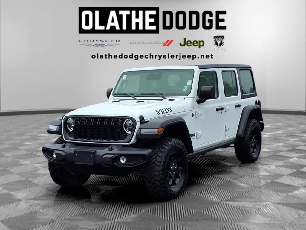 Certified 2025 Jeep Wrangler Unlimited Sport AWD/4WD image 1