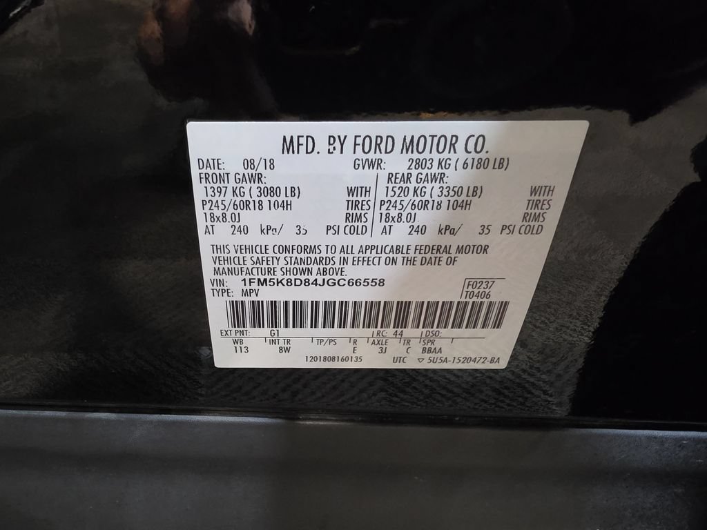 Used 2018 Ford Explorer XLT AWD/4WD image 26