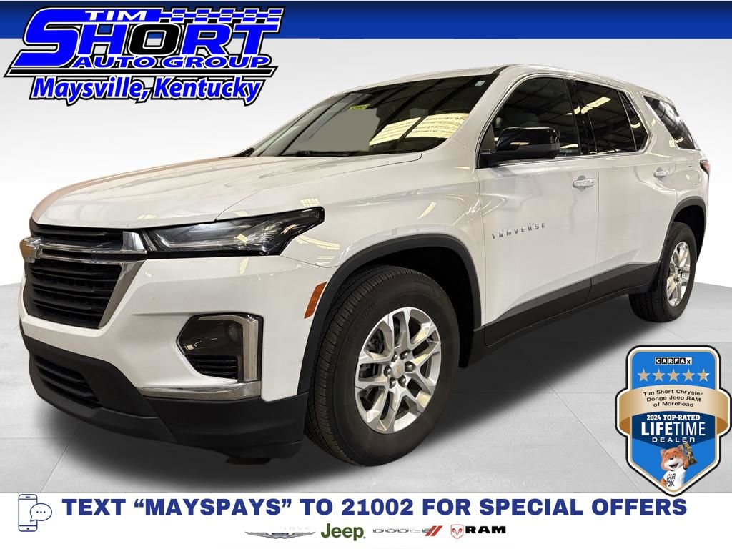 Used 2023 Chevrolet Traverse LS image 1