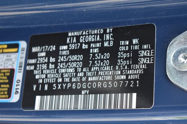 Certified 2024 Kia Telluride S w/ S Sunroof Package AWD/4WD image 15