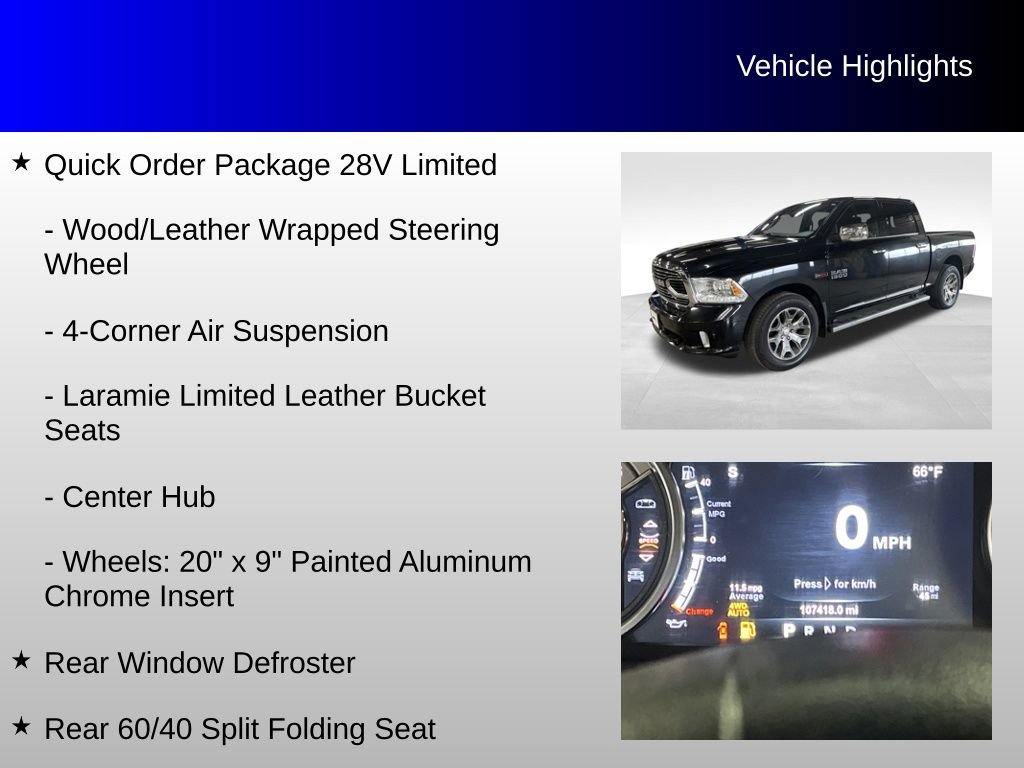 Used 2018 RAM 1500 Limited AWD/4WD image 20