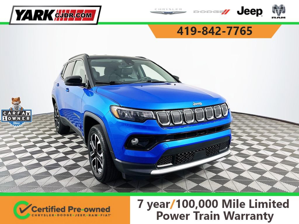 Certified 2022 Jeep Compass Limited