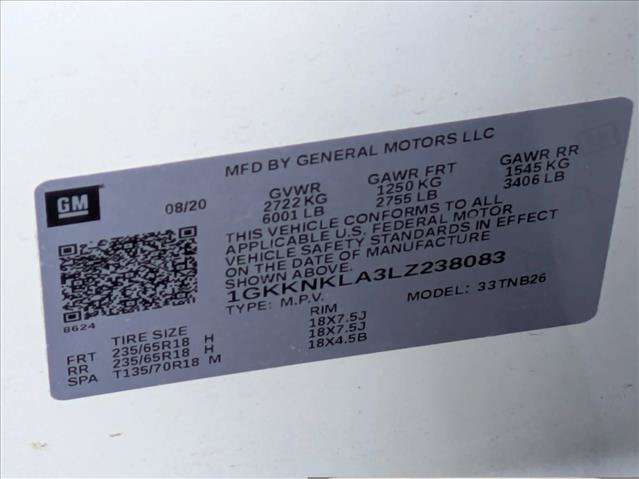 Used 2020 GMC Acadia SLE w/ Driver Convenience Package FWD image 15