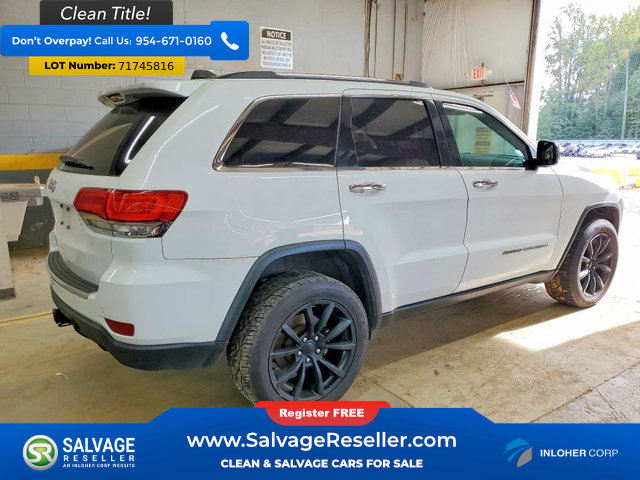 Used 2017 Jeep Grand Cherokee Limited w/ Trailer Tow Group IV AWD/4WD image 4