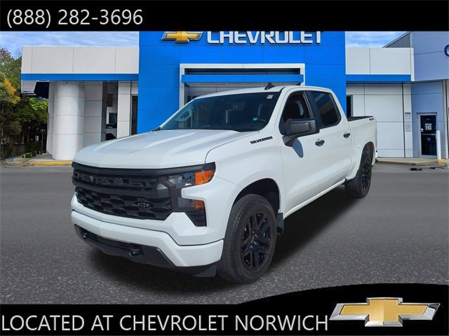 Certified 2023 Chevrolet Silverado 1500 Custom w/ LPO, Dark Essentials Package