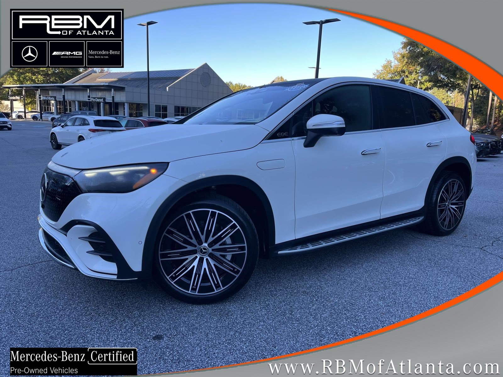 Certified 2023 Mercedes-Benz EQE 500 4MATIC SUV w/ Pinnacle Trim Package