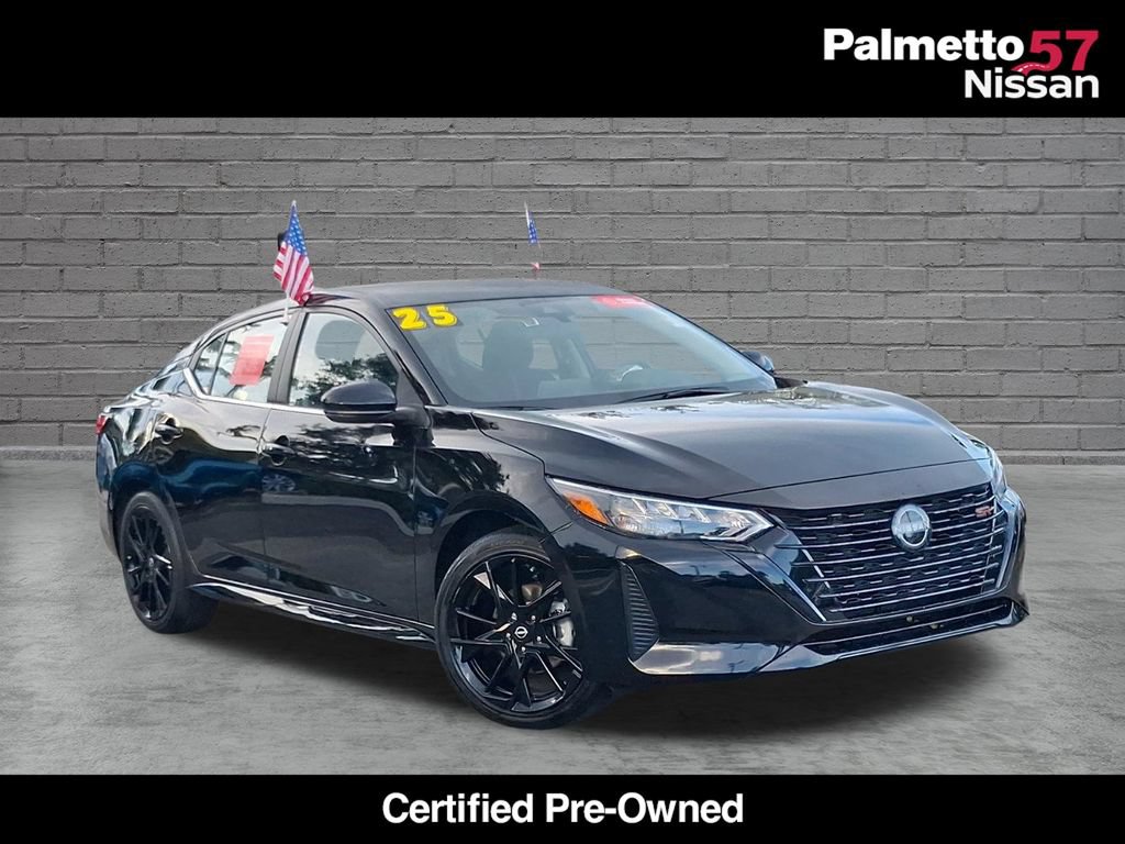 Used 2025 Nissan Sentra SR w/ Midnight Edition FWD image 1