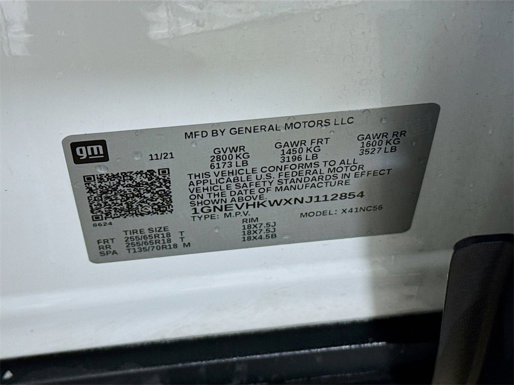 Used 2022 Chevrolet Traverse LT image 31