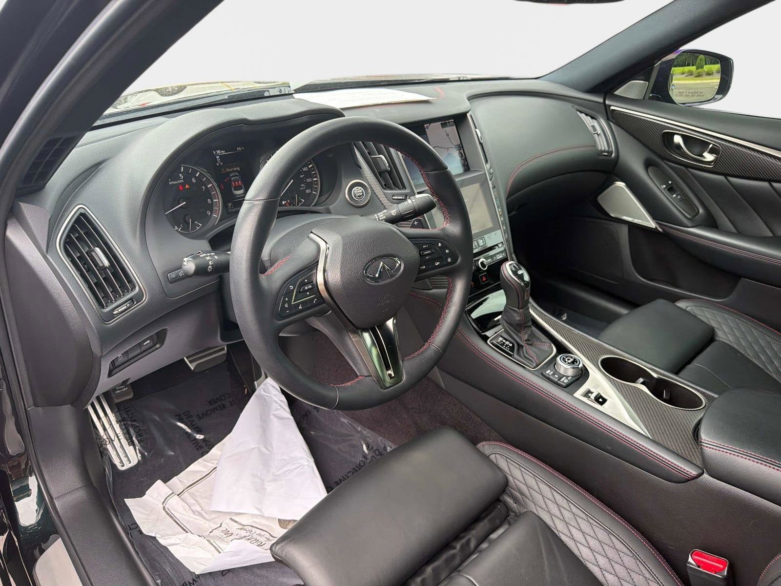 Used 2024 INFINITI Q50 Red Sport 400 w/ Black Opal Edition RWD image 19