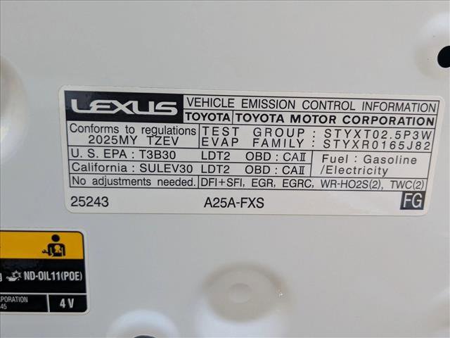 Used 2025 Lexus NX 450h+ AWD w/ Luxury Package image 24