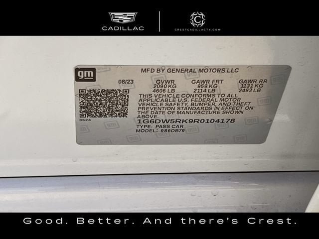 Certified 2024 Cadillac CT5 Luxury w/ Sun And Sound Package RWD image 33