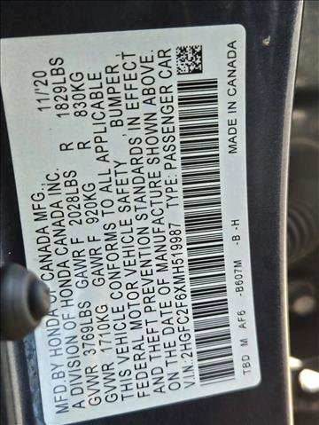 Used 2021 Honda Civic LX image 23