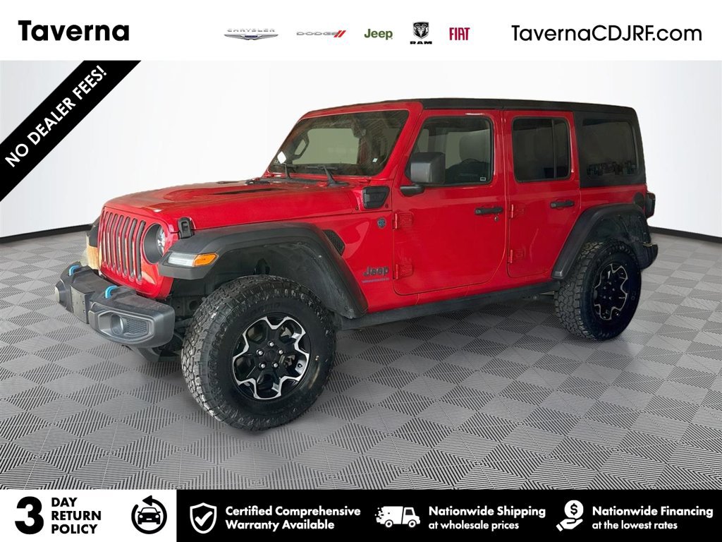Certified 2023 Jeep Wrangler Unlimited Rubicon 4xe
