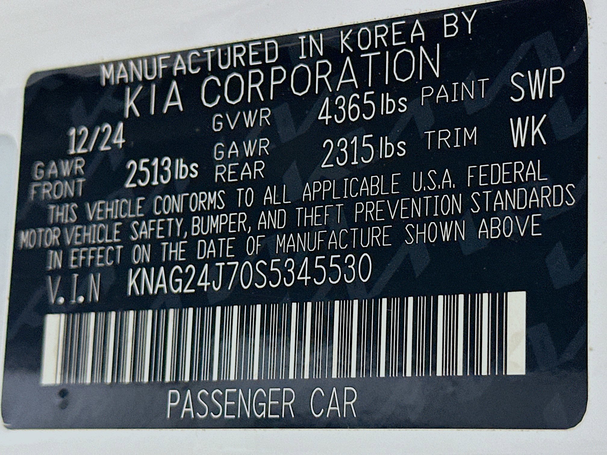 Used 2025 Kia K5 LXS image 12