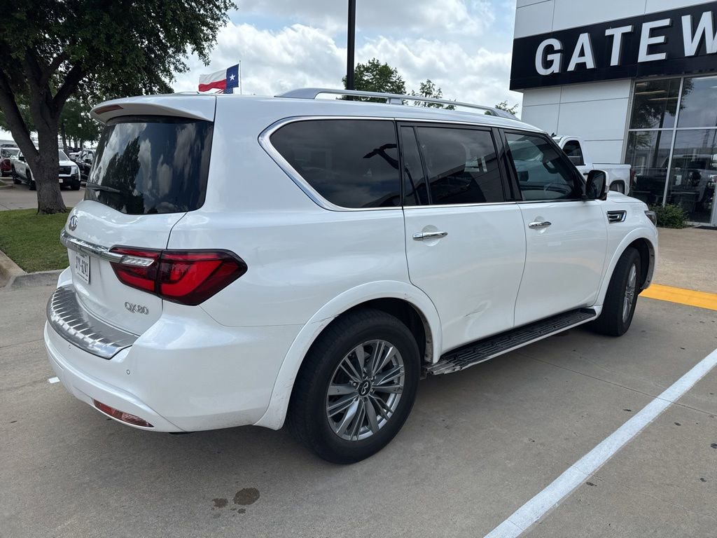 Used 2023 INFINITI QX80 Luxe w/ Cargo Package RWD image 4