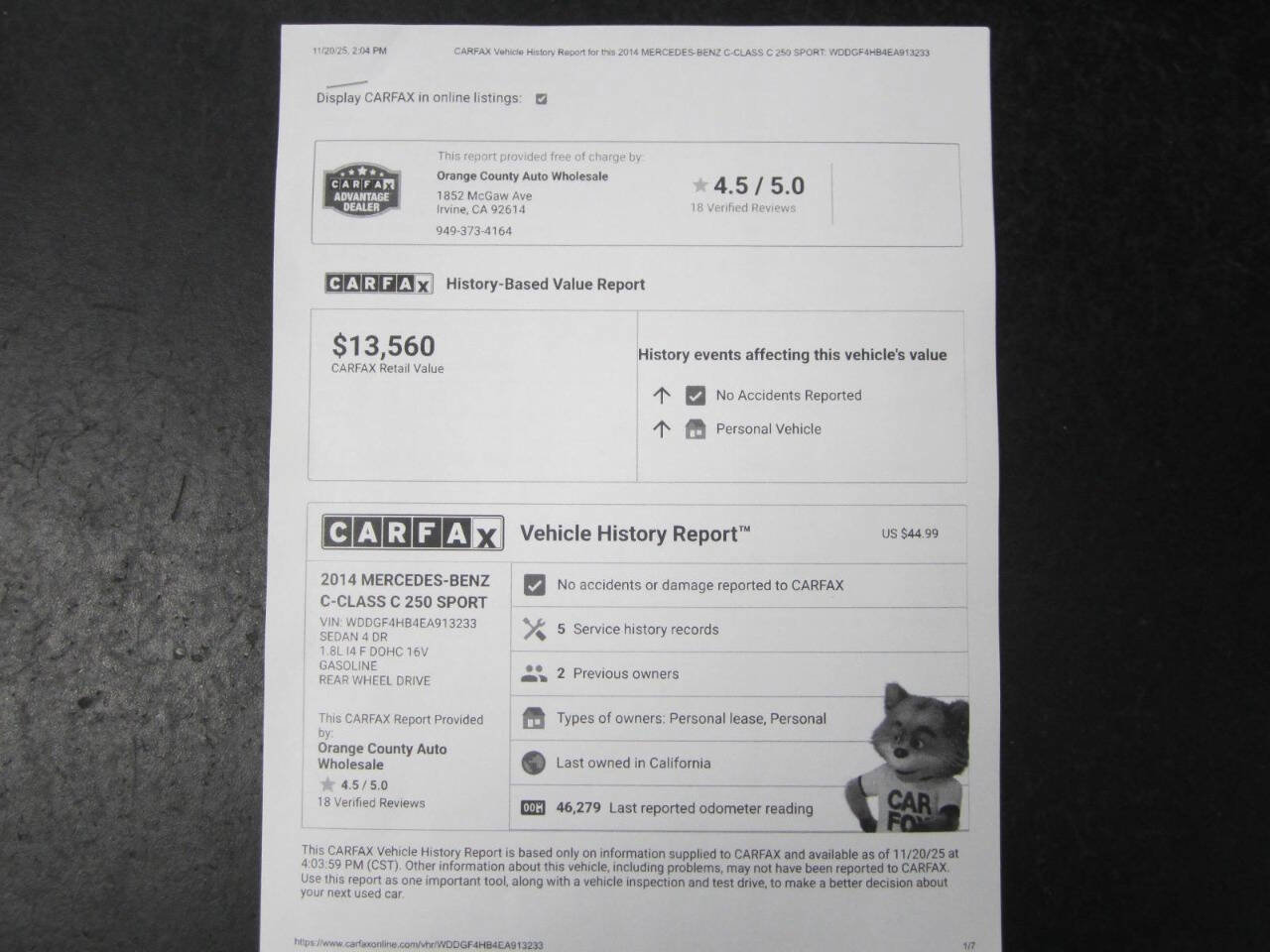 Used 2014 Mercedes-Benz C 250 C 250 Sport 4dr Sedan image 36