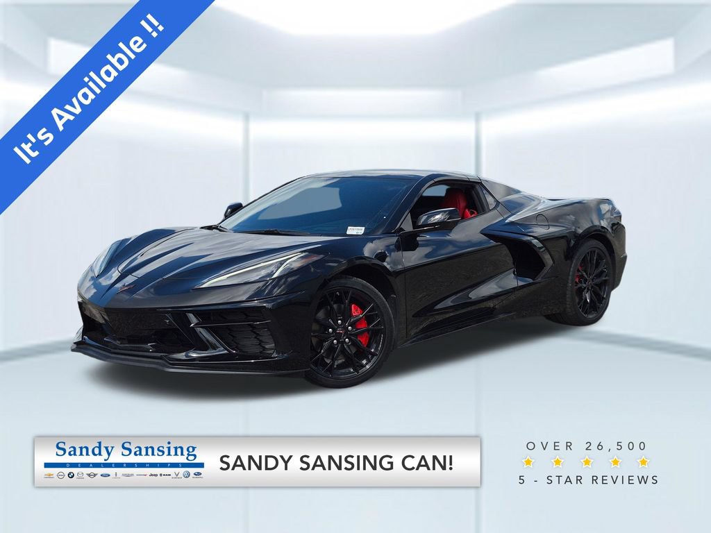 Used 2023 Chevrolet Corvette Stingray Preferred Conv w/ Stealth Interior Trim Package RWD image 1