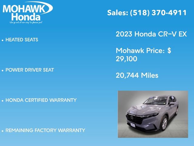 Certified 2023 Honda CR-V EX image 16
