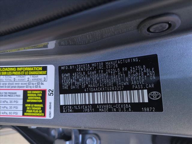 Certified 2026 Toyota Camry SE w/ Multimedia Upgrade Package FWD image 24