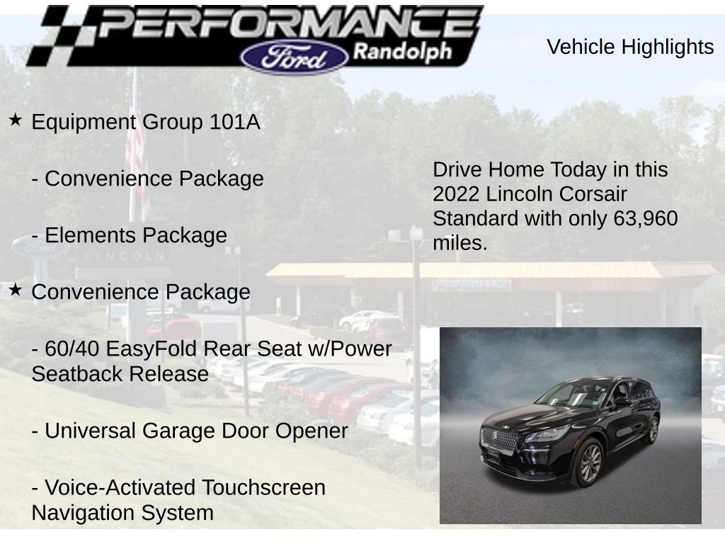 Used 2022 Lincoln Corsair AWD w/ Premium Package image 9