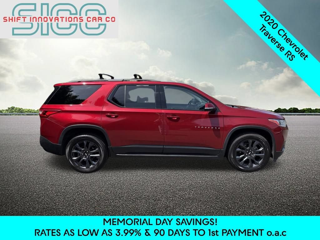 Used 2020 Chevrolet Traverse RS w/ LPO, 'HIT The Road' Package AWD/4WD image 8