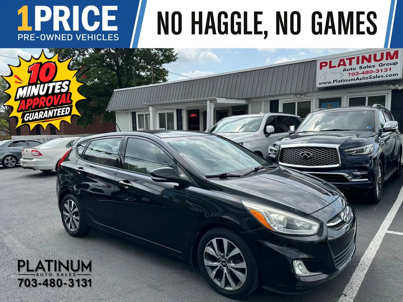 Used 2015 Hyundai Accent Sport FWD image 1