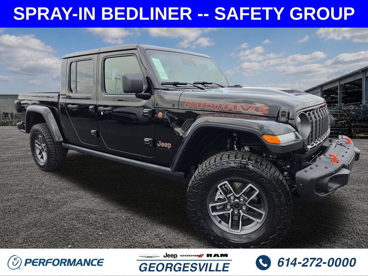 New 2026 Jeep Gladiator Mojave w/ Steel Bumper Group