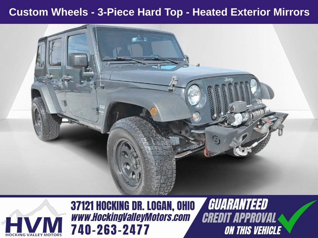 Used 2017 Jeep Wrangler Unlimited Sport w/ Quick Order Package 24S
