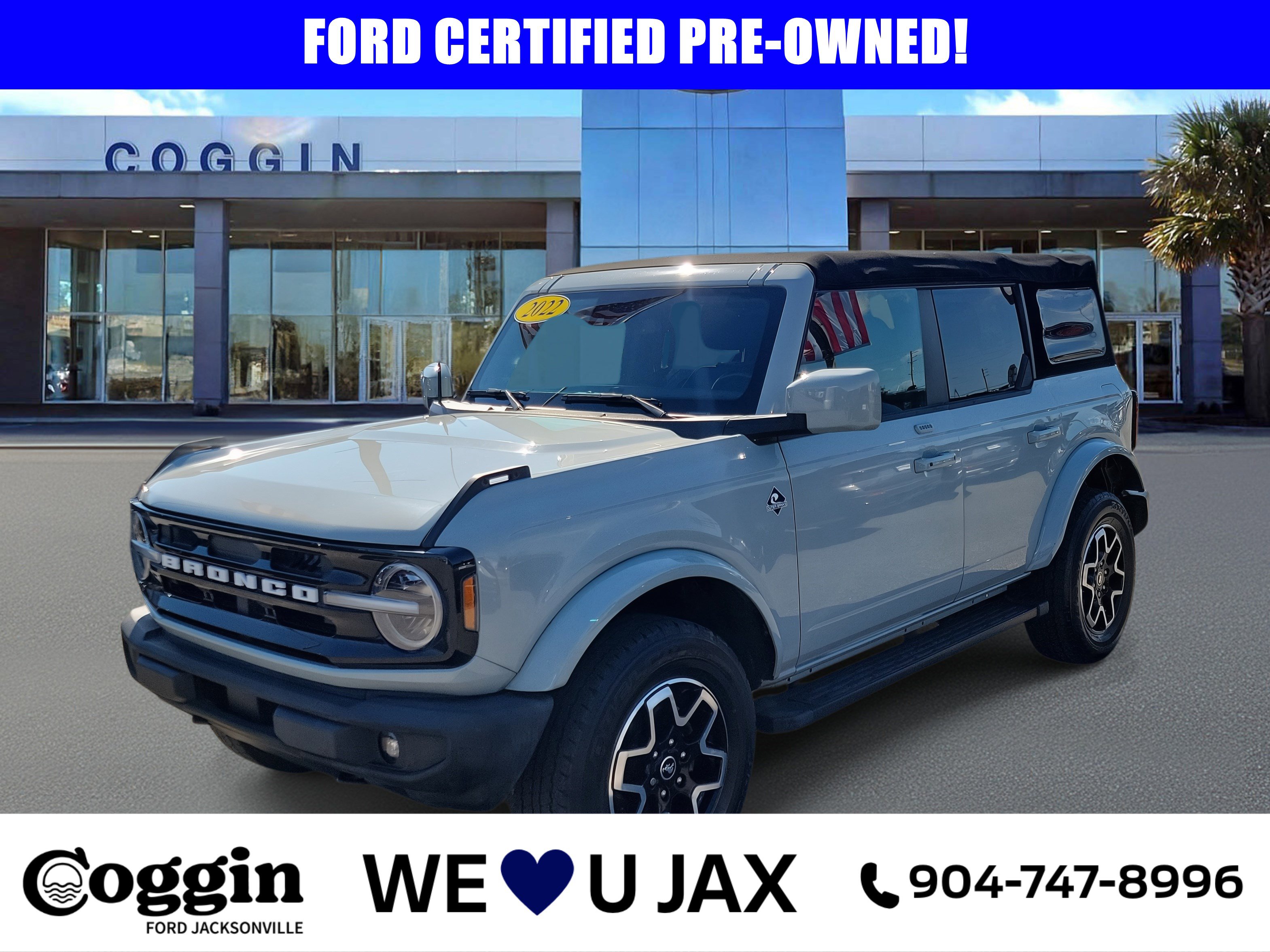 Certified 2022 Ford Bronco Outer Banks
