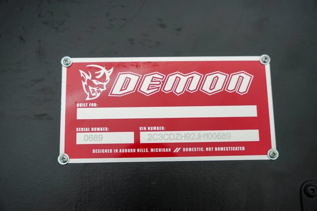 Used 2018 Dodge Challenger SRT Demon RWD image 64