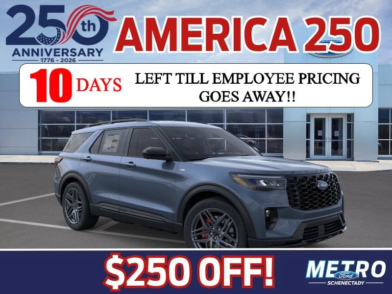 New 2026 Ford Explorer ST-Line w/ ST-Line Street Pack