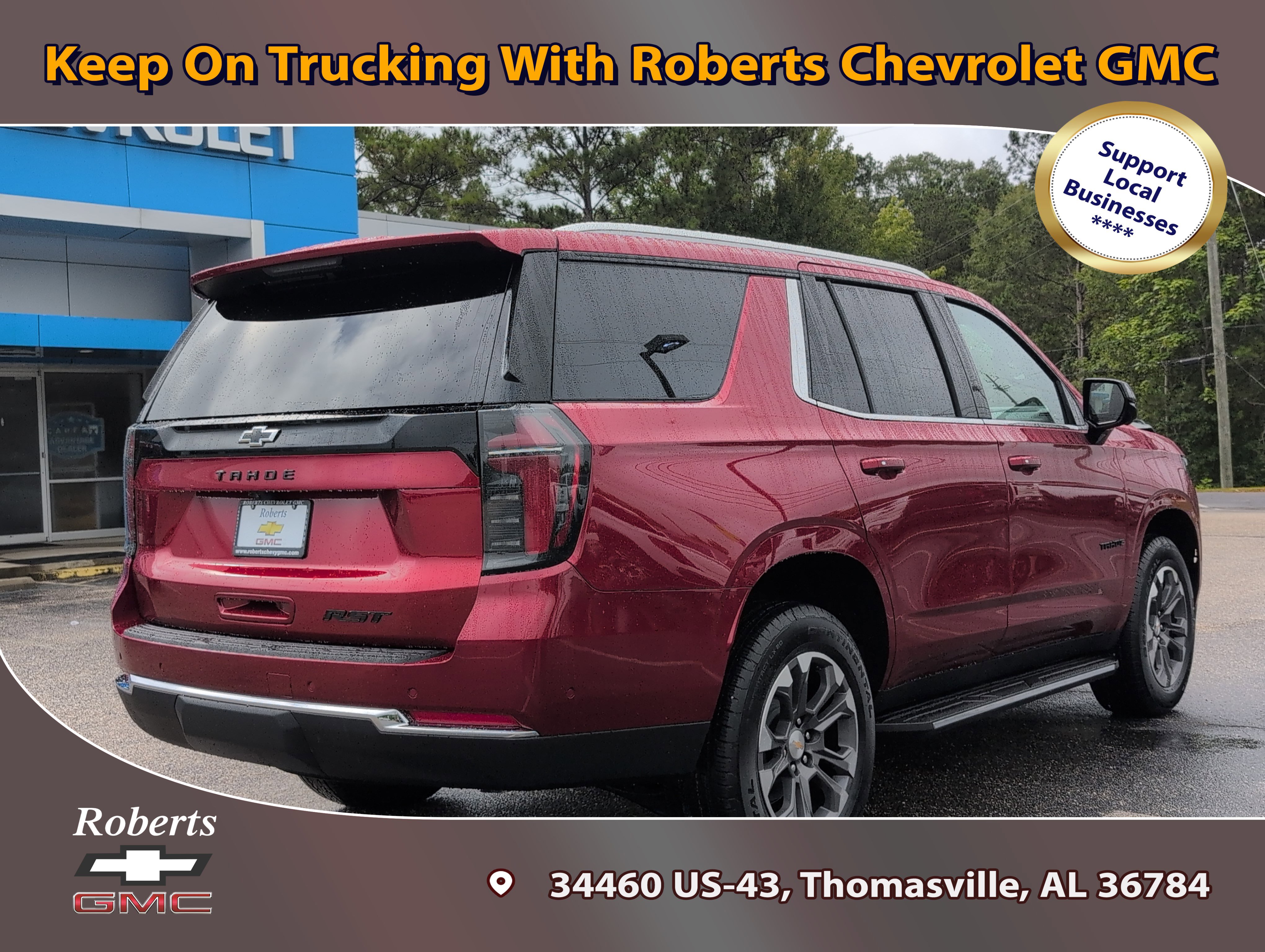 New 2025 Chevrolet Tahoe LS w/ LPO, Dark Essentials Package image 5