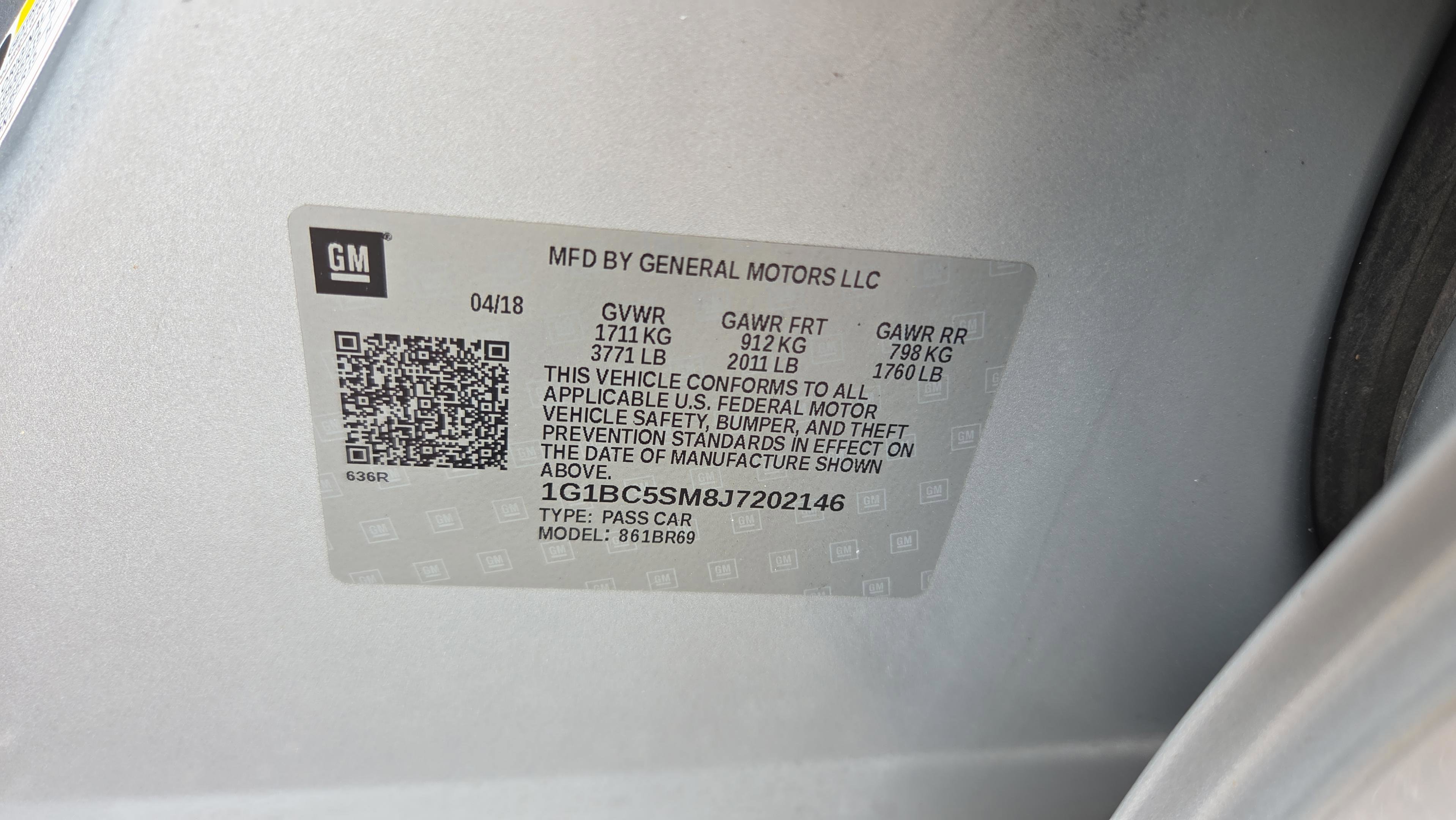 Used 2018 Chevrolet Cruze LS image 25